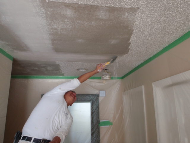 Acoustic Ceiling Removal